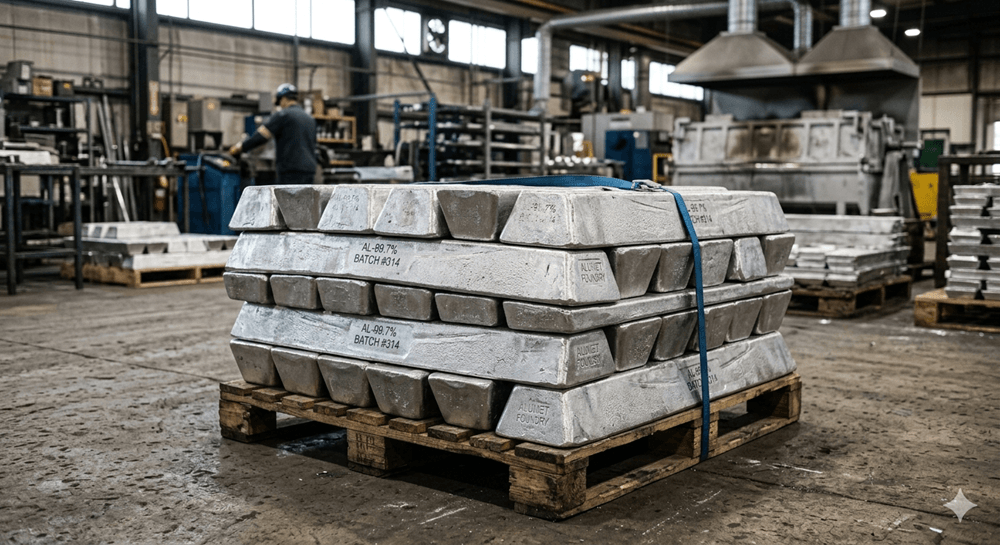 alluminium ingot